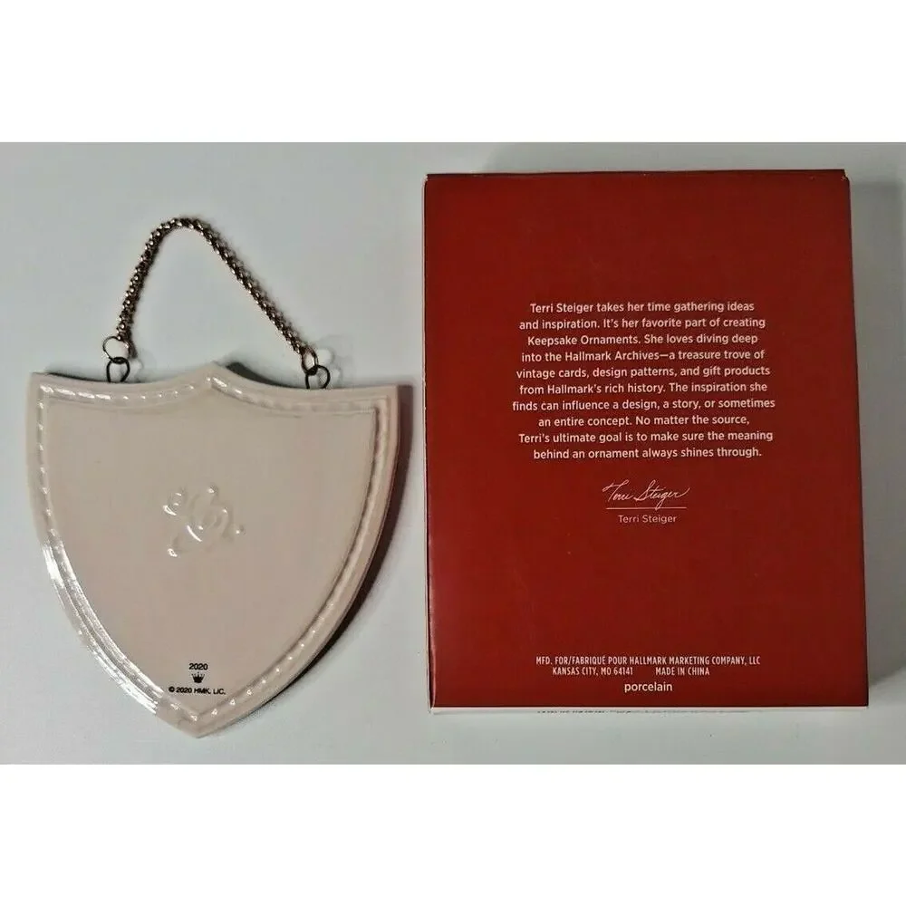 2020 Hallmark Beautifully Brave Health Breast‎ Cancer Warrior Ornament U58/4091